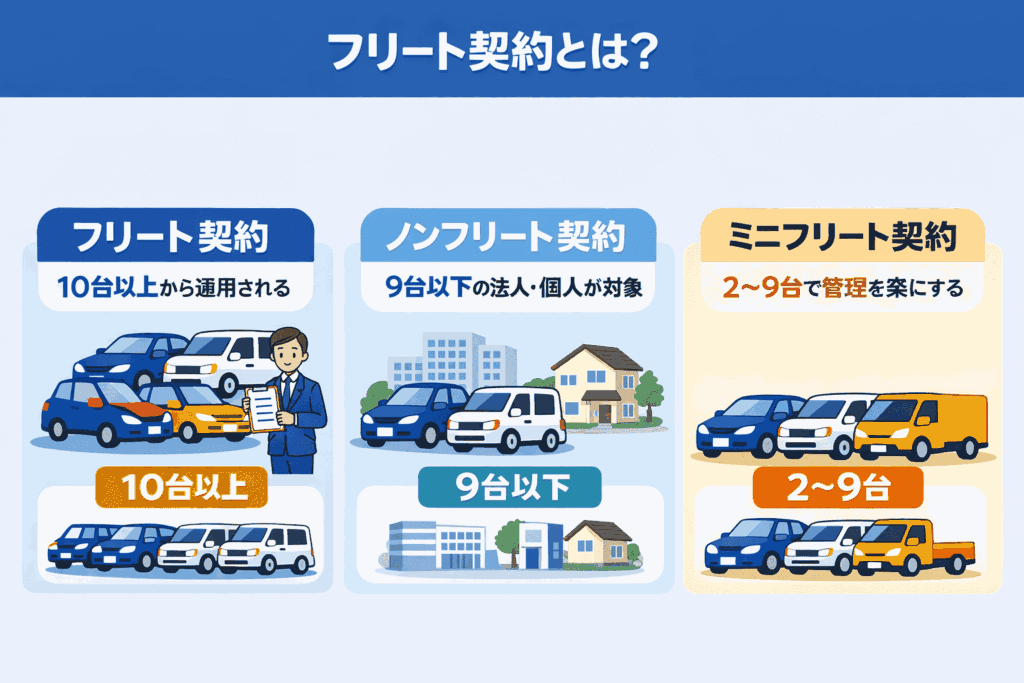 フリート契約の種類
