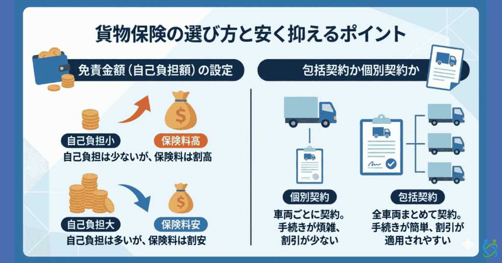 貨物保険の選び方