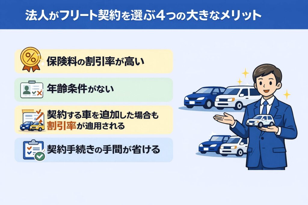 法人　フリート契約　メリット