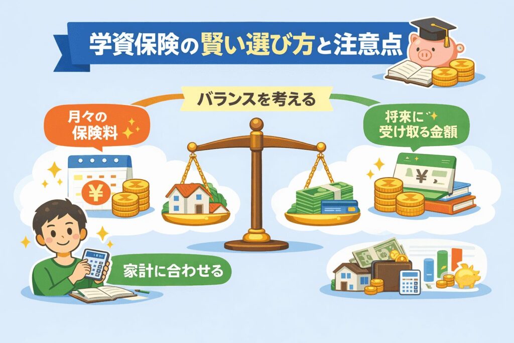 学資保険の賢い選び方と注意点