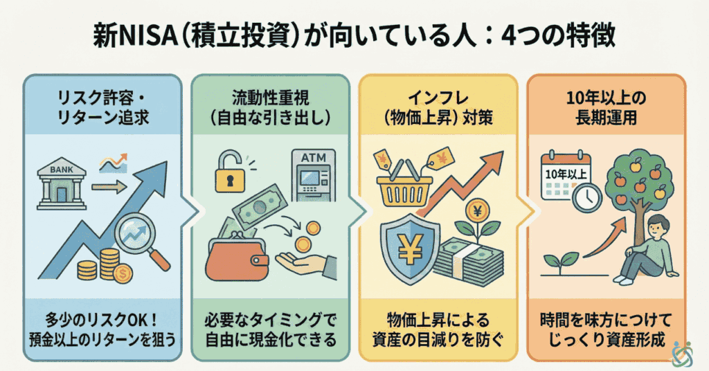 新NISAが向いている人