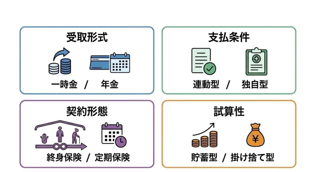 失敗しないための民間介護保険の選び方｜4つのチェックポイント